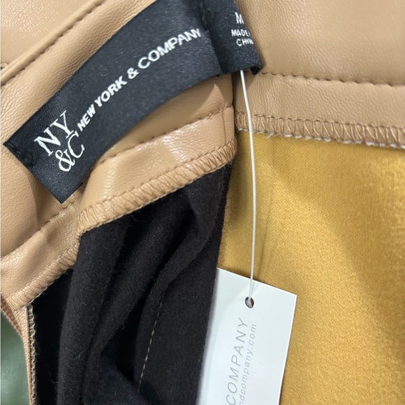 New York & Company Green and Tan Pencil Skirt - Picture 5 of 6